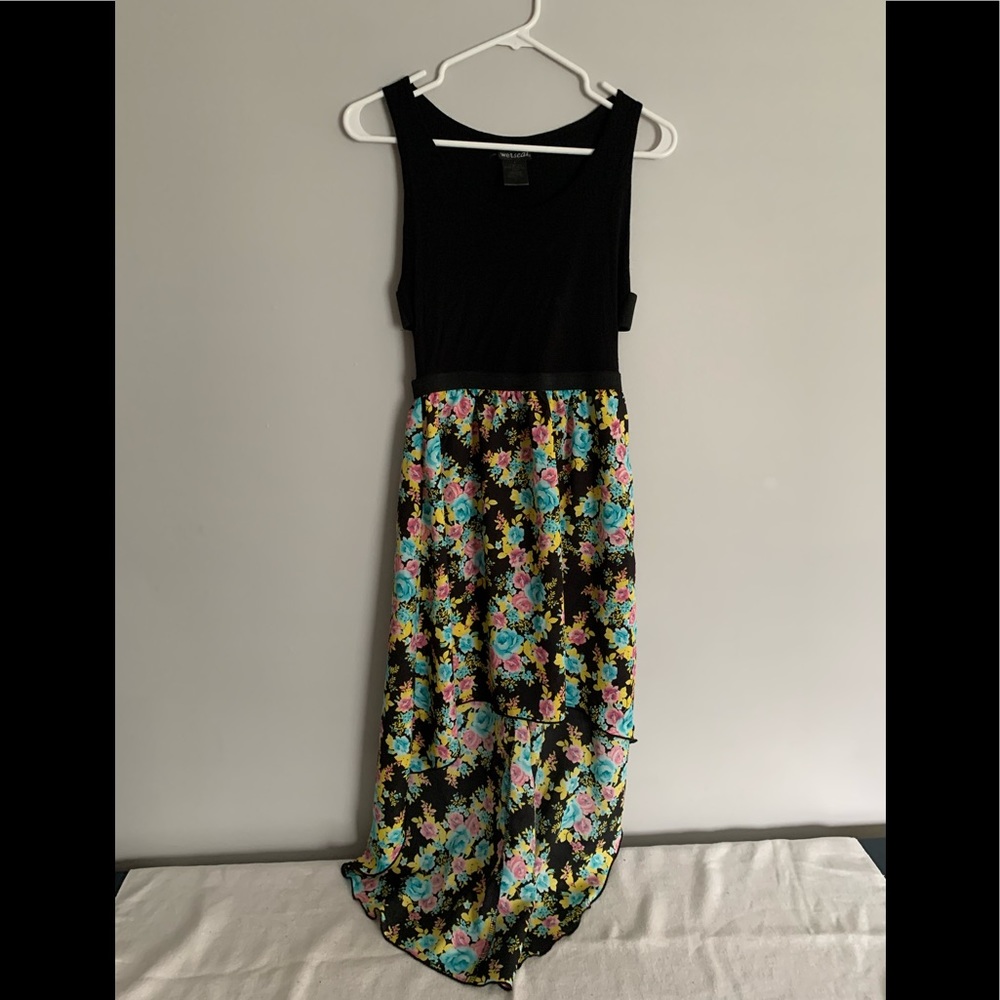 Colorful full length dress